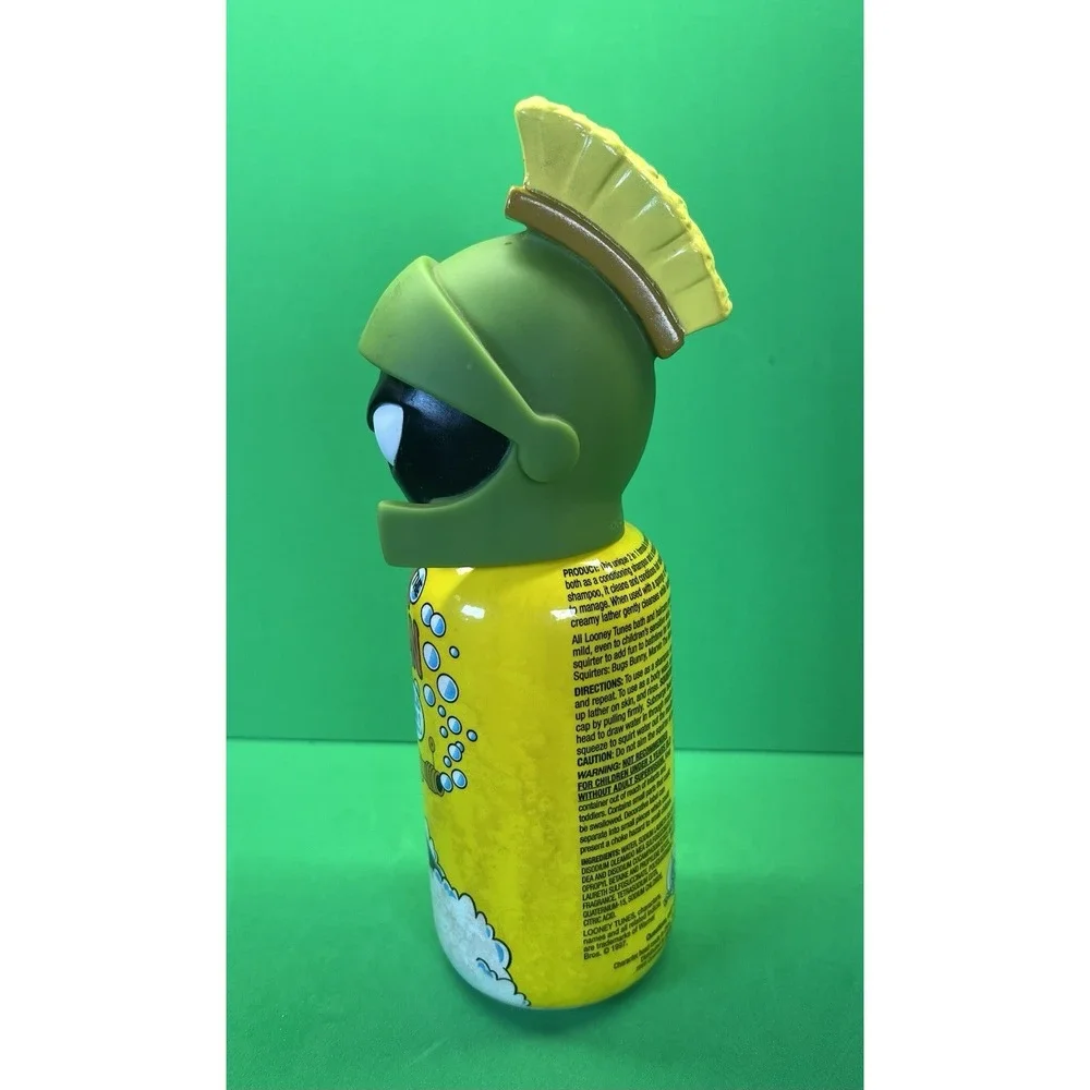 Looney Tunes Marvin‎ the Martian Empty Shampoo & Body Wash Bottle 1997 WB